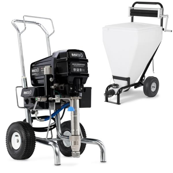Bautec Kolbenpumpe EN-79 Farbspritzgerät Airless 4